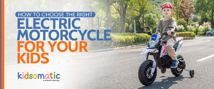Electric Motorcycle for Your Kid
