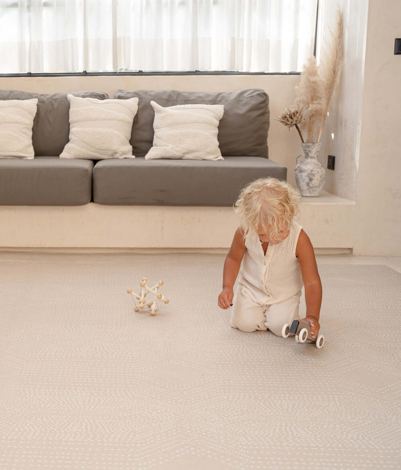 Toddlekind Premium Foam Playmat Deco Latte