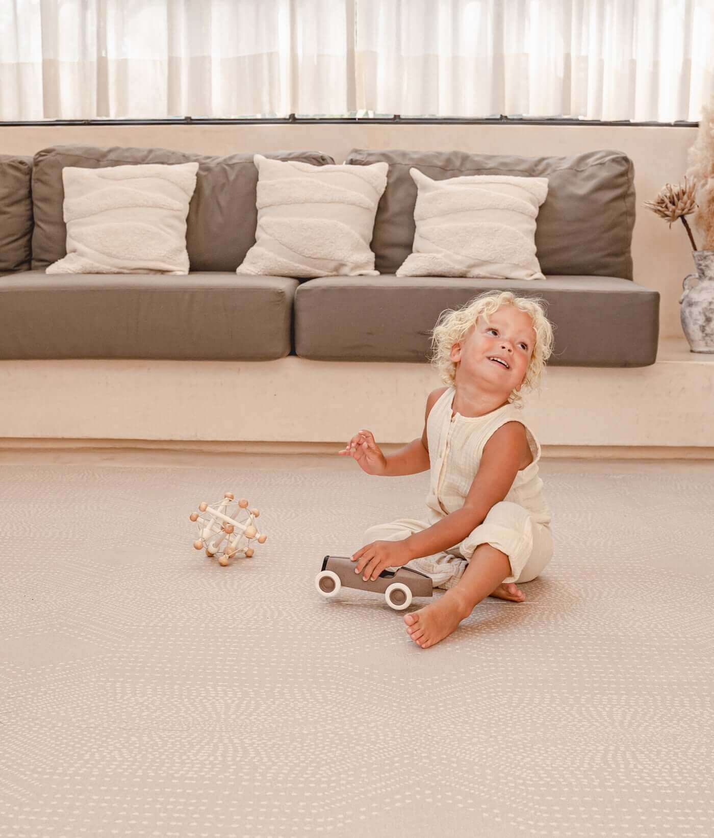 Toddlekind Premium Foam Playmat Deco Latte