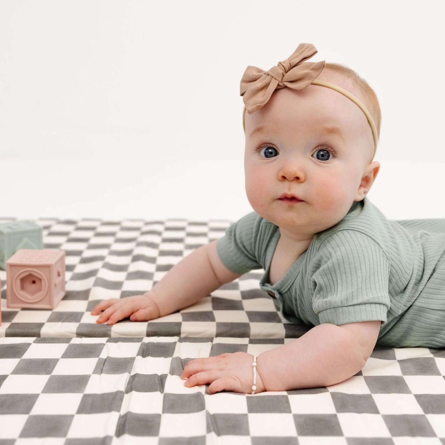 Toki Mats Checker Pepper Organic Cotton Mat