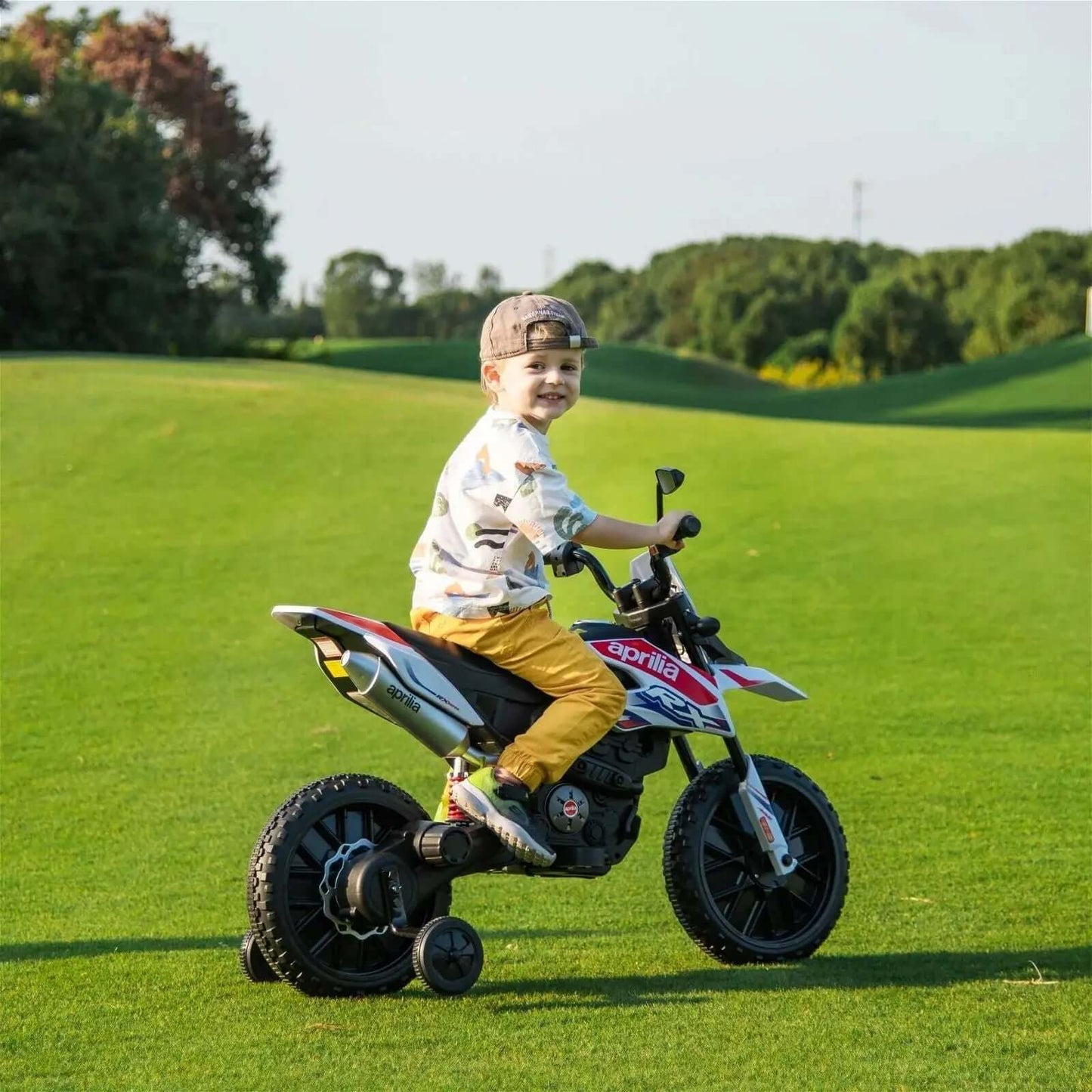 Freddo Toys Ride-on Aprilia Motorcycle