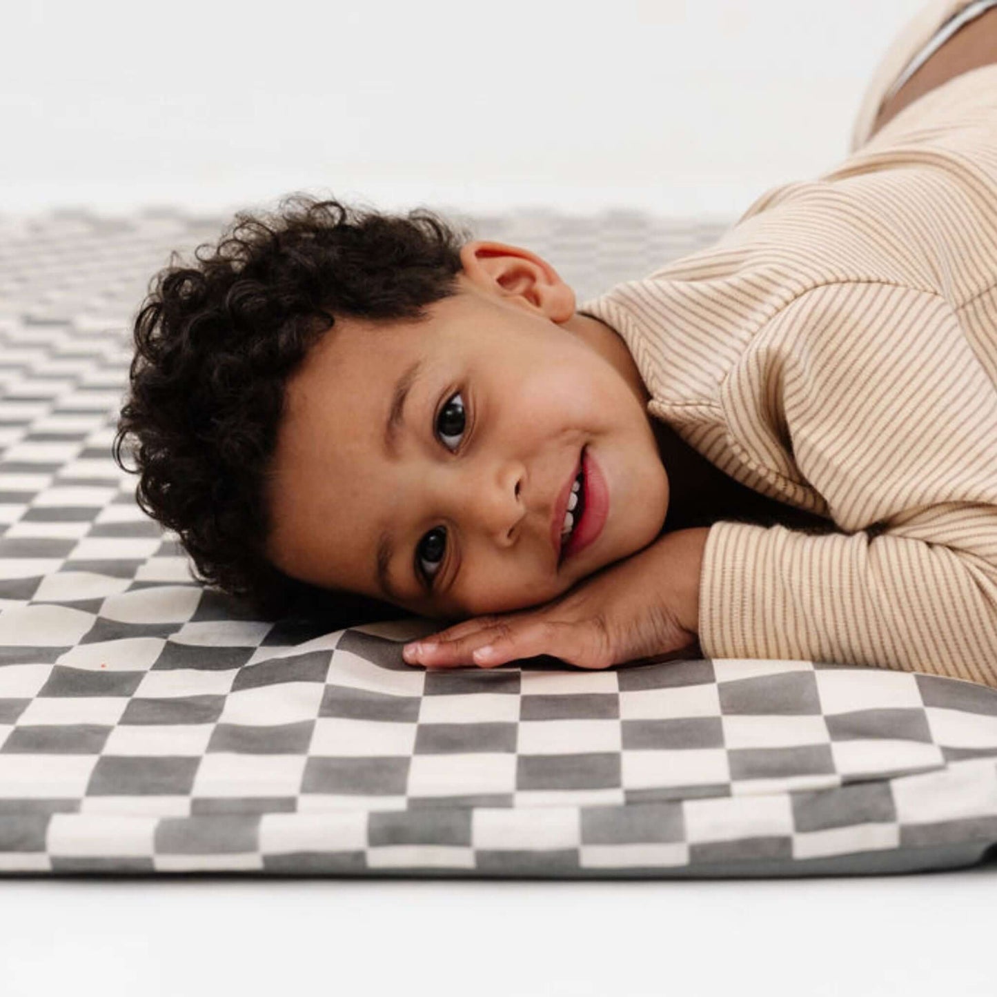 Toki Mats Checker Pepper Organic Cotton Mat