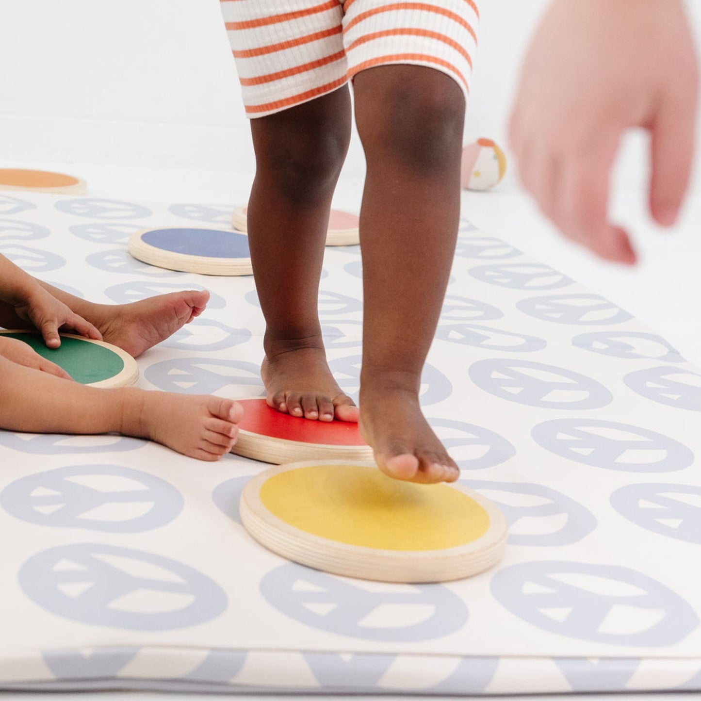 Toki Mats Peace Sign Vegan Leather Play Mat