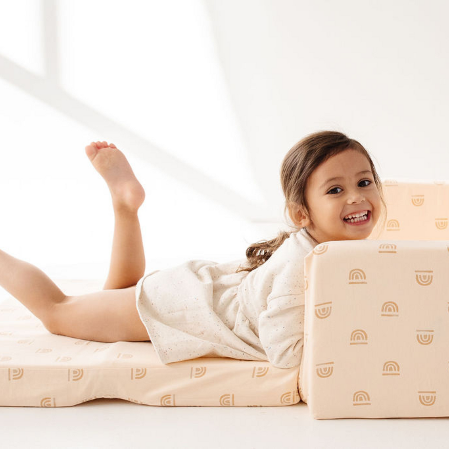 Toki Rainbow Cream Play Couch