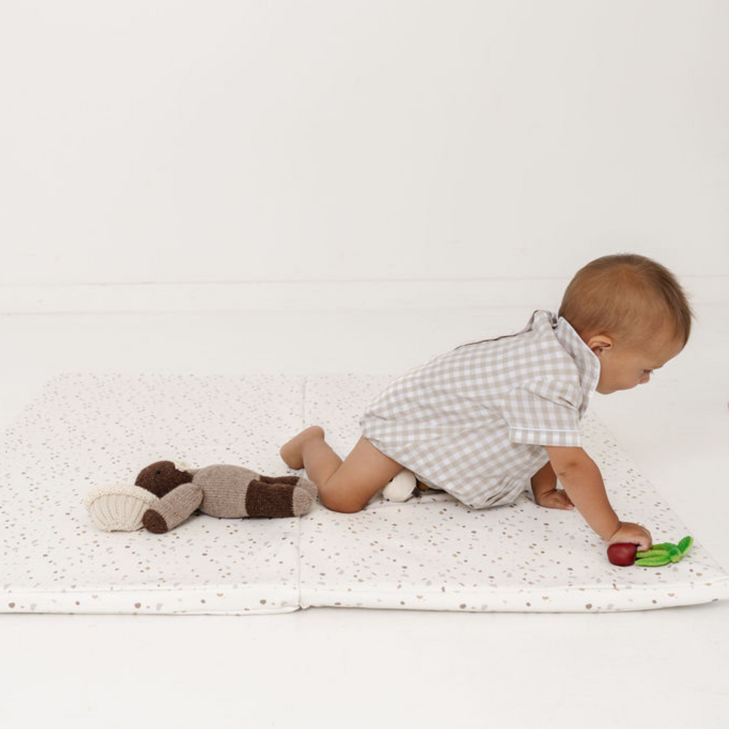 Toki Mats Terrazzo Chalk Vegan Leather Mat