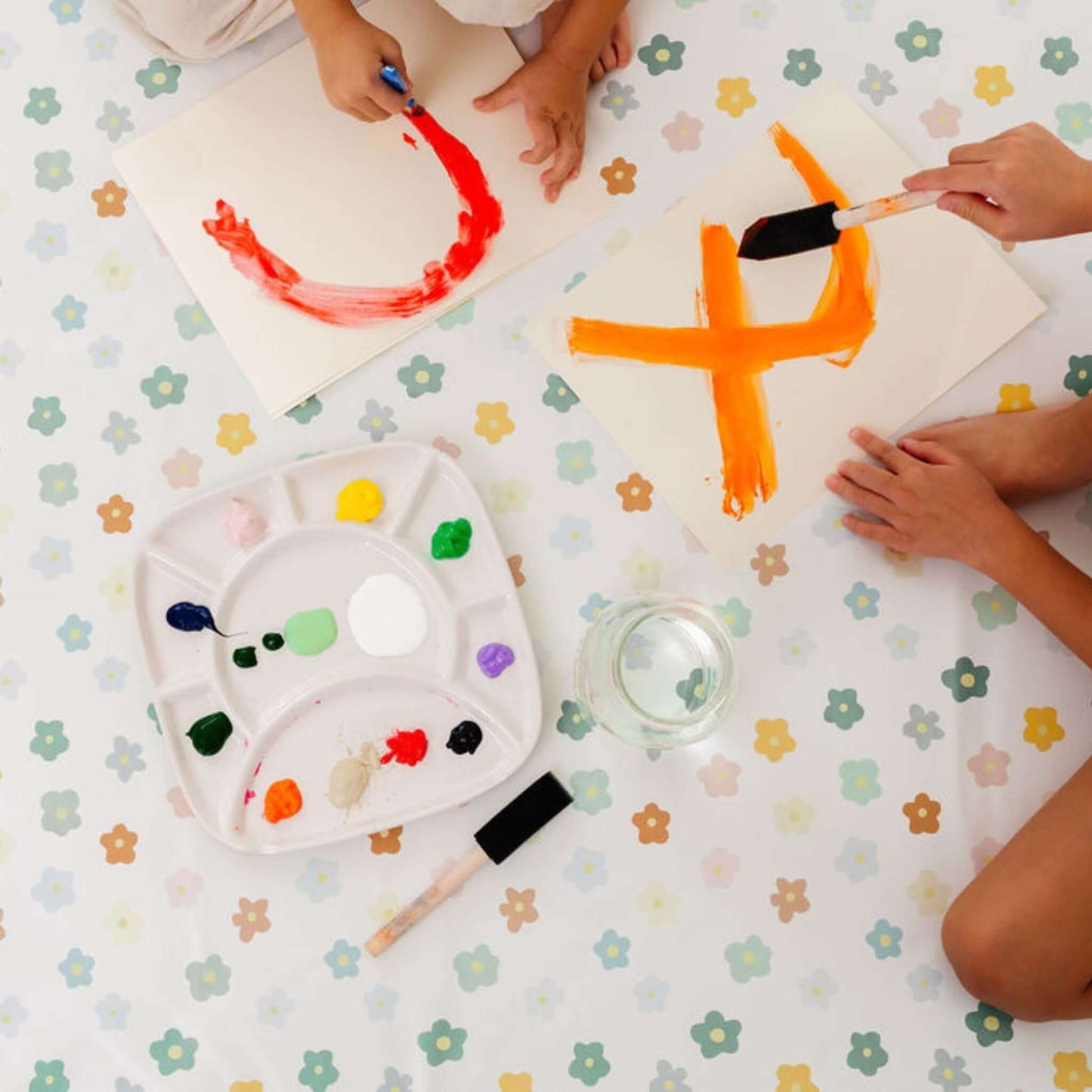 Toki Mats Playful Posies Vegan Leather Mat