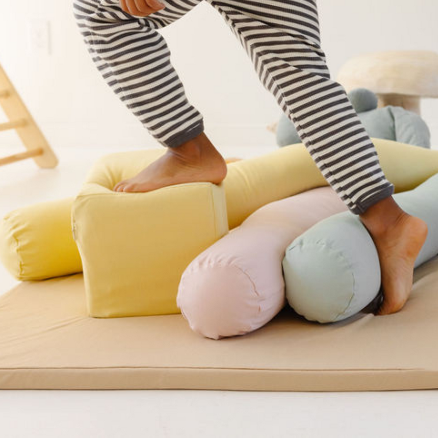 Toki Mats Sandcastle Jersey Play Mat