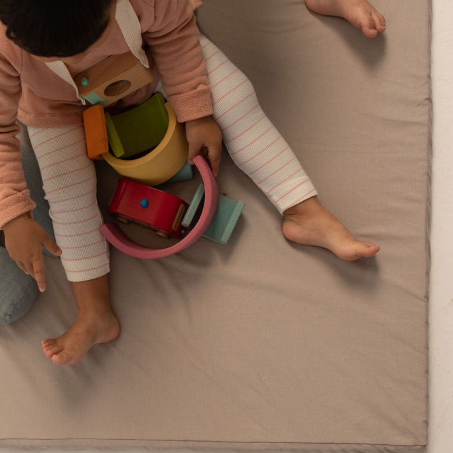 Toki Mats Sandcastle Jersey Play Mat