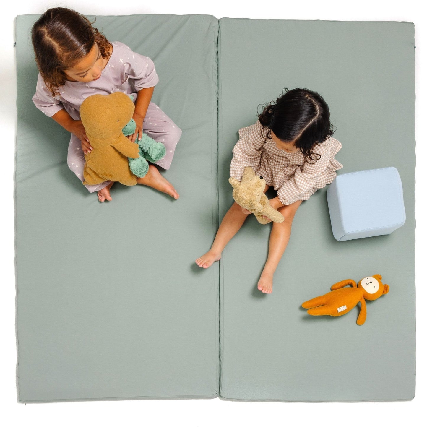 Toki Mats Sage Jersey Play Mat