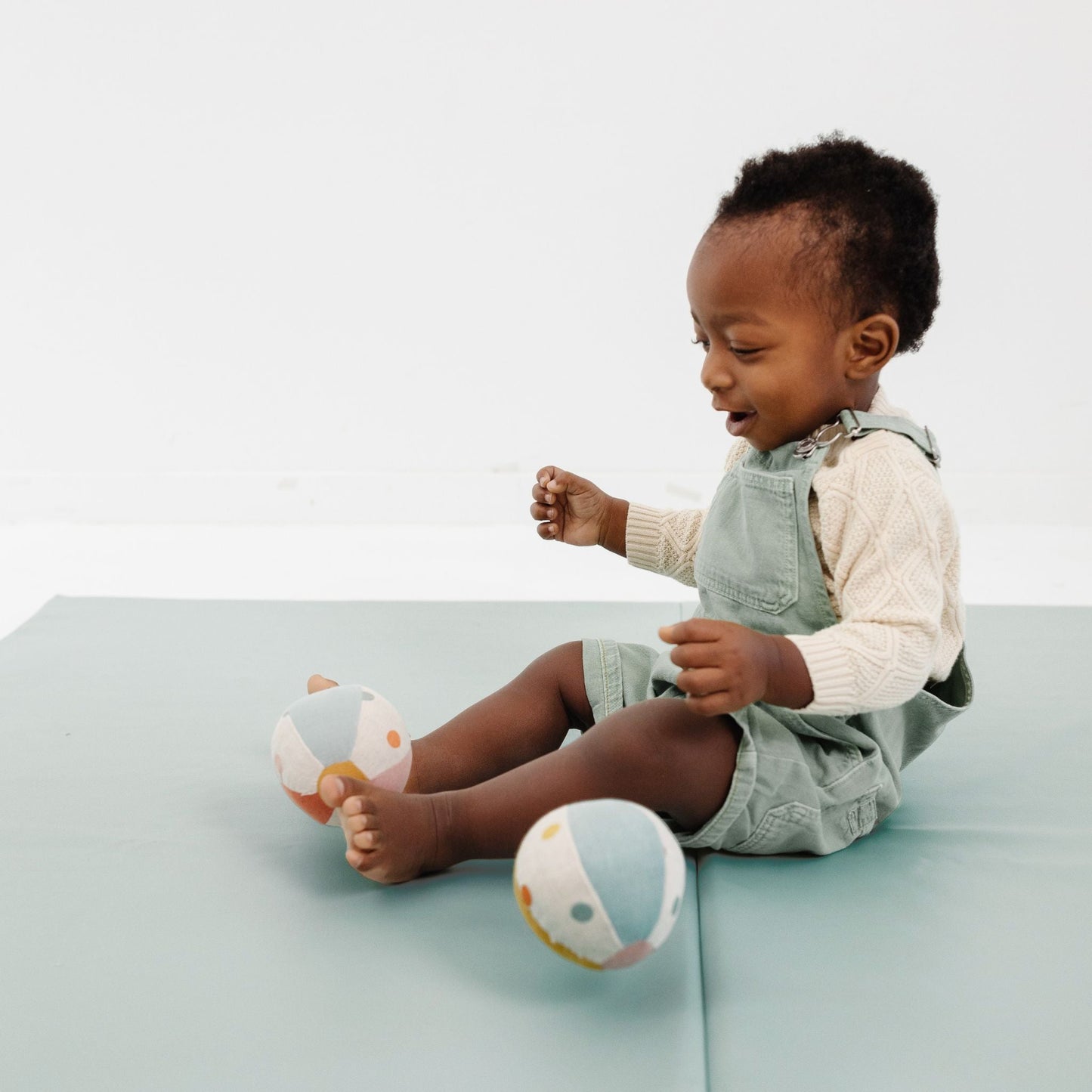 Toki Mats Sage Vegan Leather Play Mat