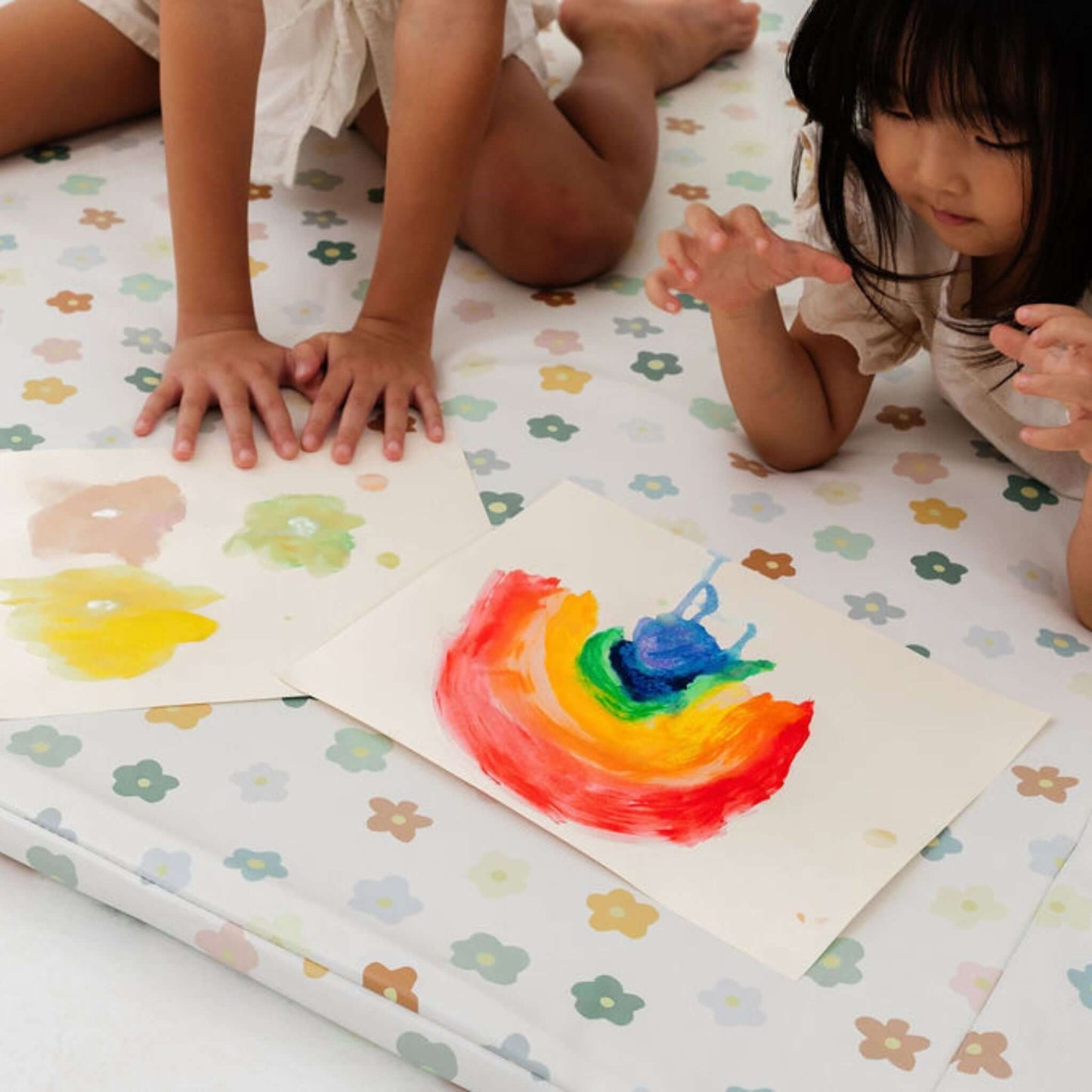 Toki Mats Playful Posies Vegan Leather Mat