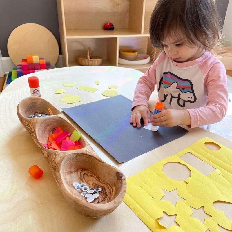 RAD Children's Furniture Kidney Table