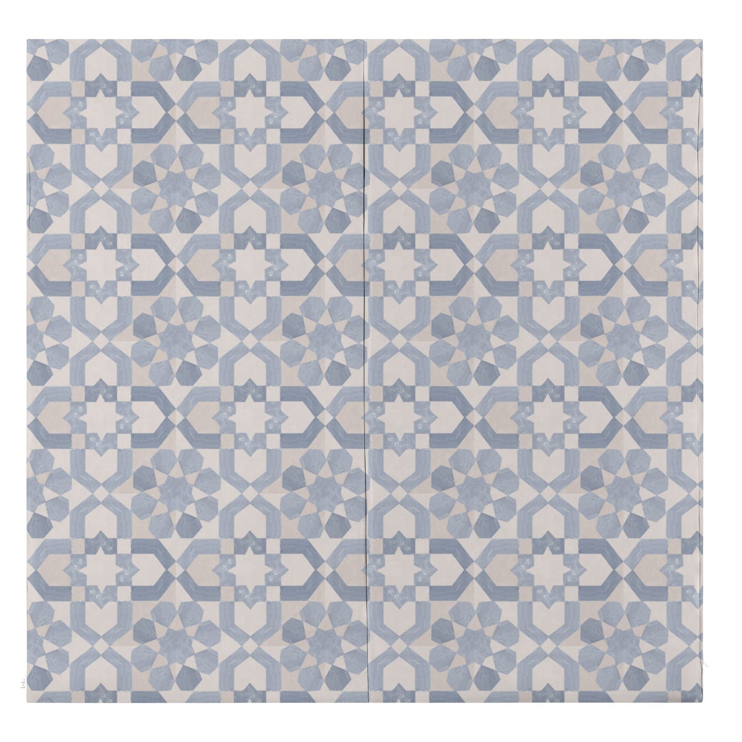 Toki Mats Blue Tile Vegan Leather Play Mat