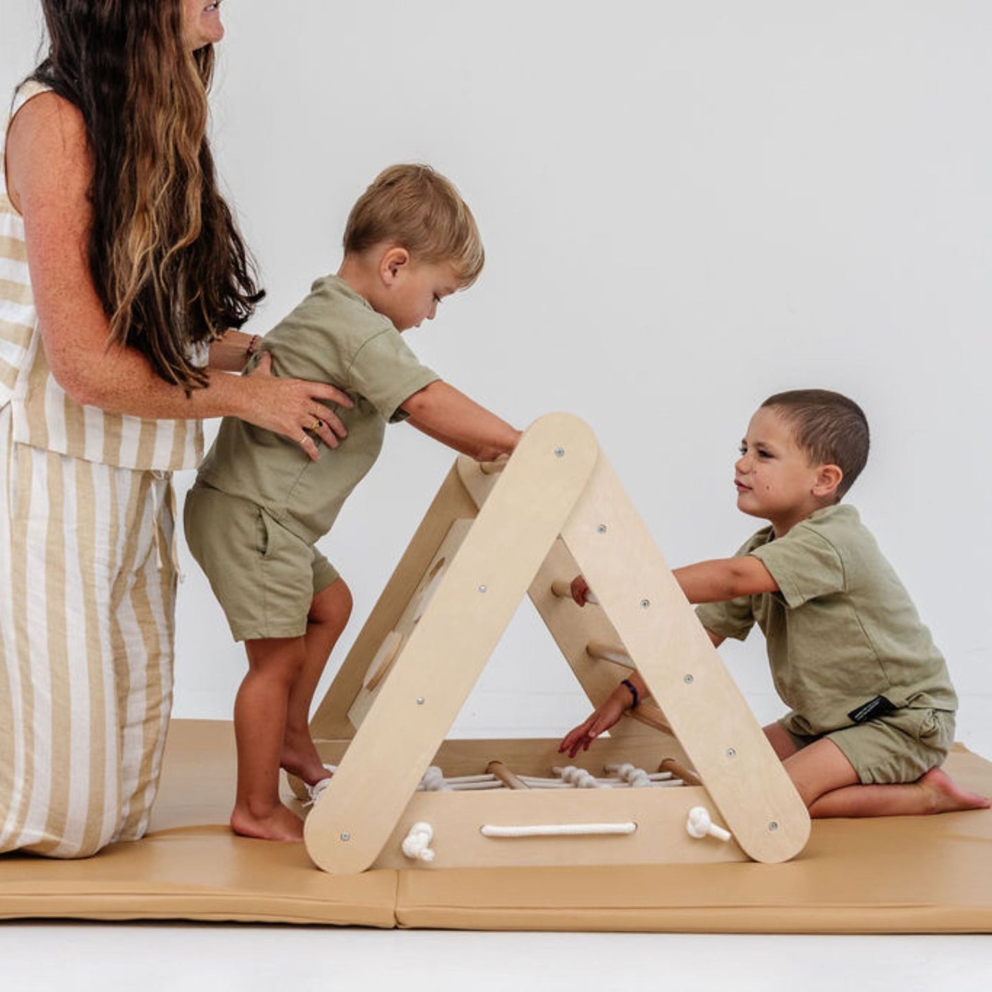 Toki Mats Sand Vegan Leather Play Mat