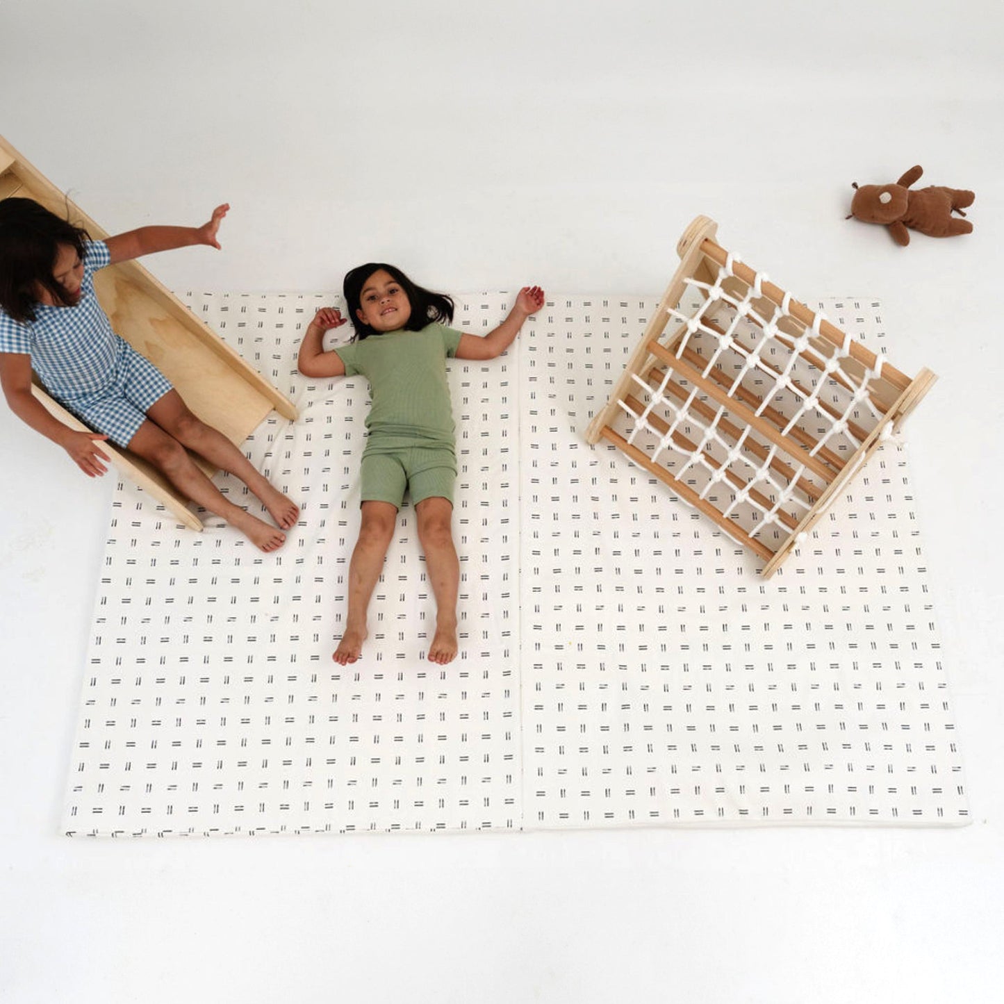 Toki Mats Mudcloth Vegan Leather Play Mat
