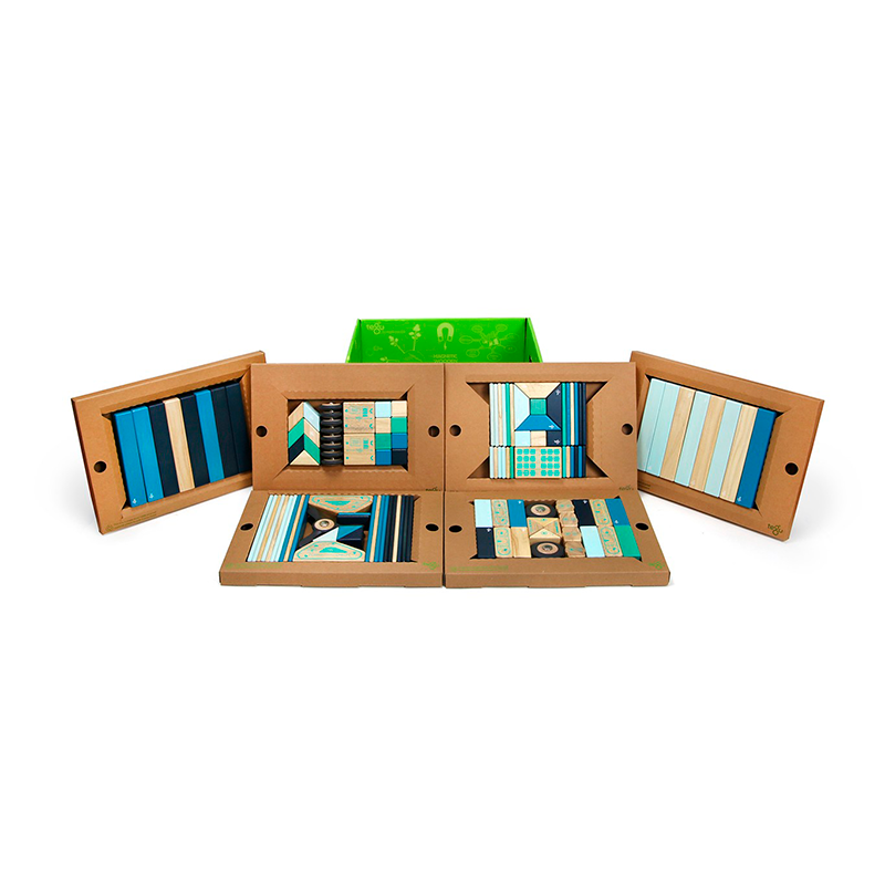 Tegu Magnetic Wooden Blocks 130 Pieces