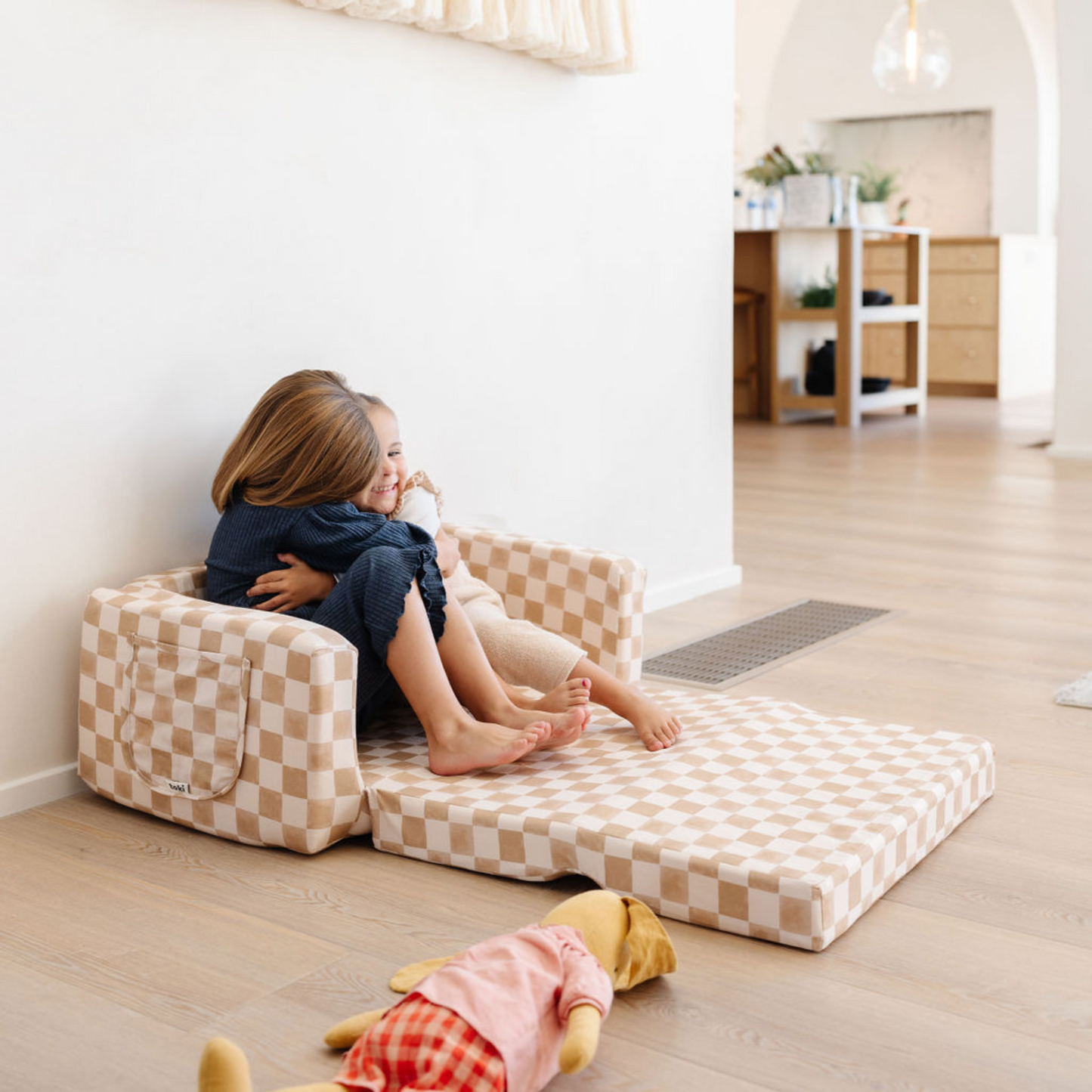 Toki Checker Toffee Play Couch