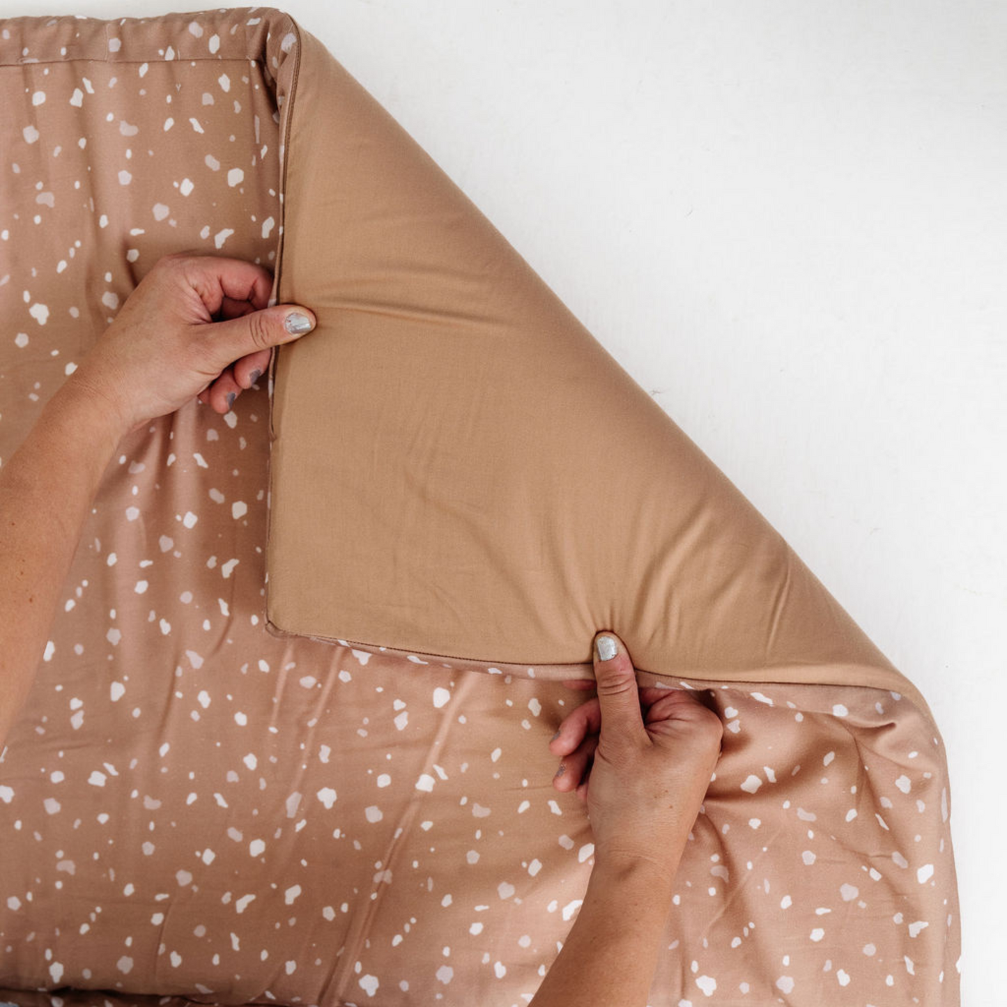 Toki Kids Terrazzo Clay Organic Cotton Mat