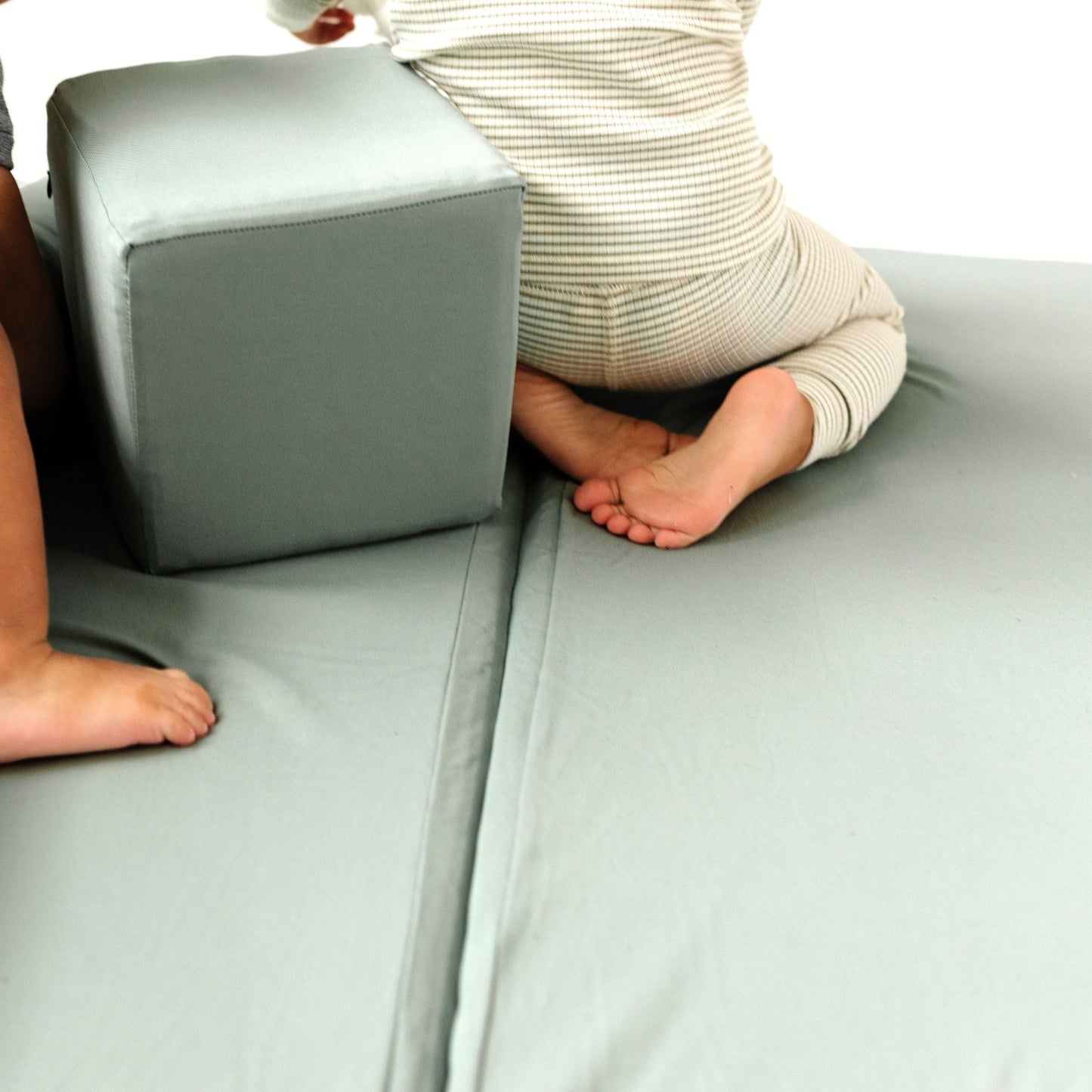 Toki Mats Sage Jersey Play Mat