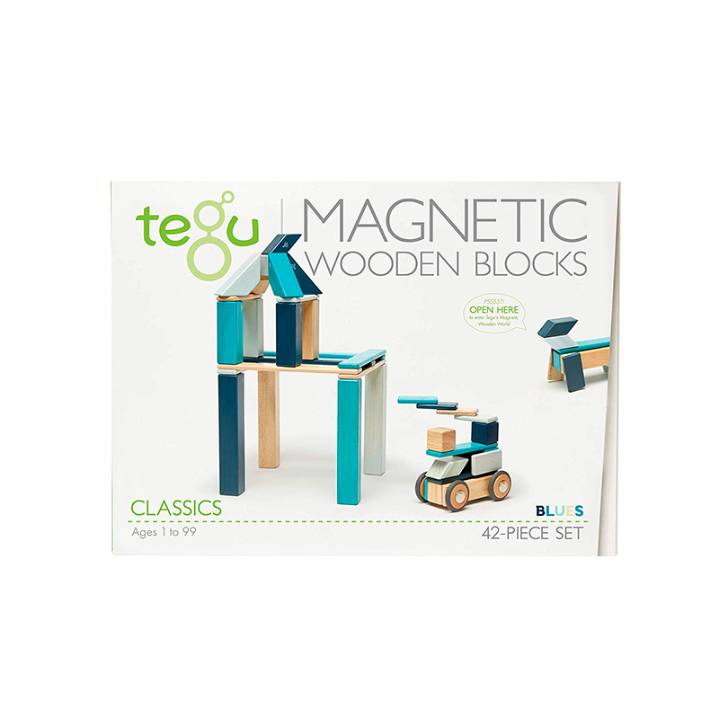 Tegu Magnetic Wooden Blocks 42 Pieces