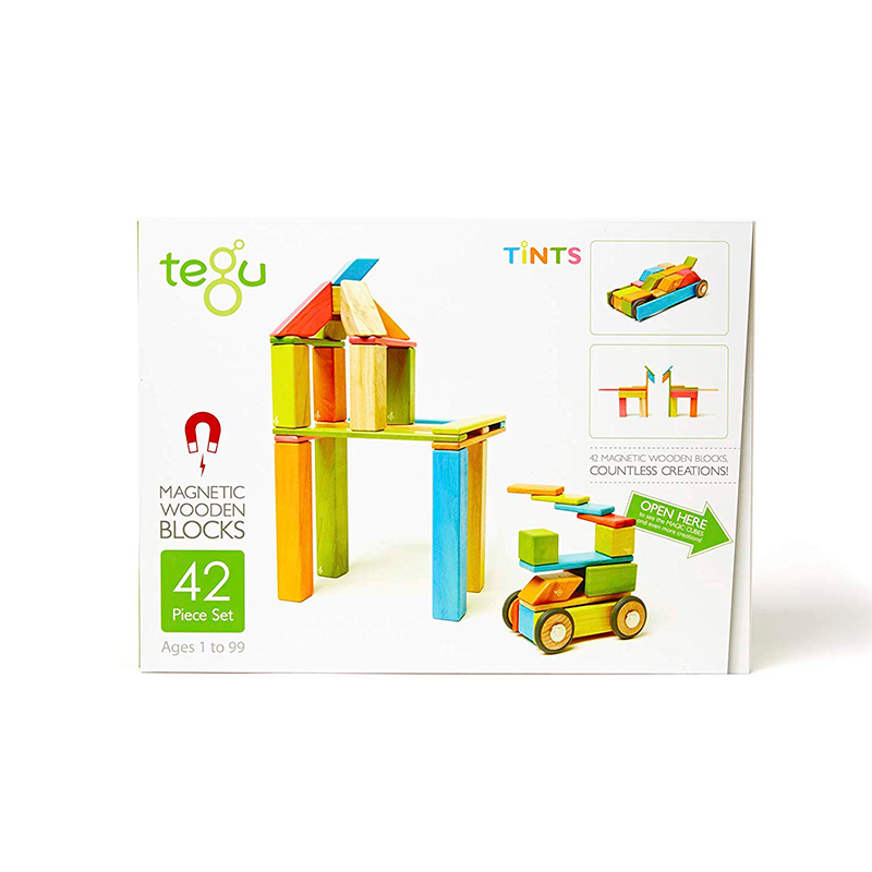 Tegu Magnetic Wooden Blocks 42 Pieces
