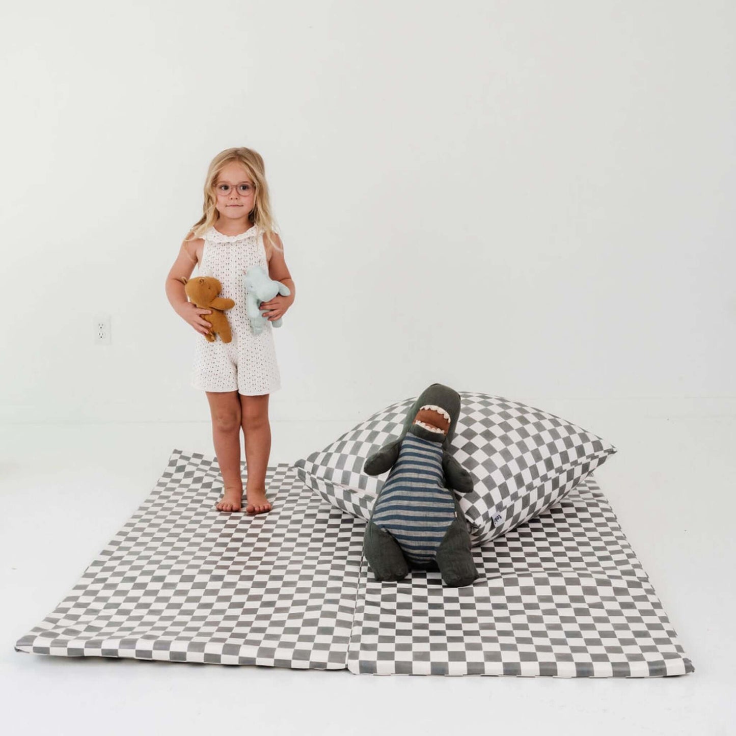Toki Mats Checker Pepper Vegan Leather Mat