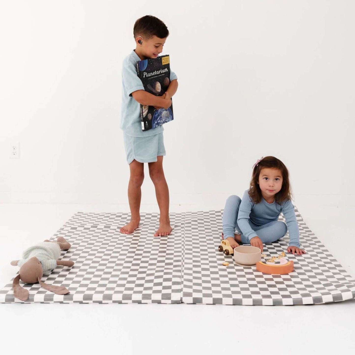 Toki Mats Checker Pepper Vegan Leather Mat