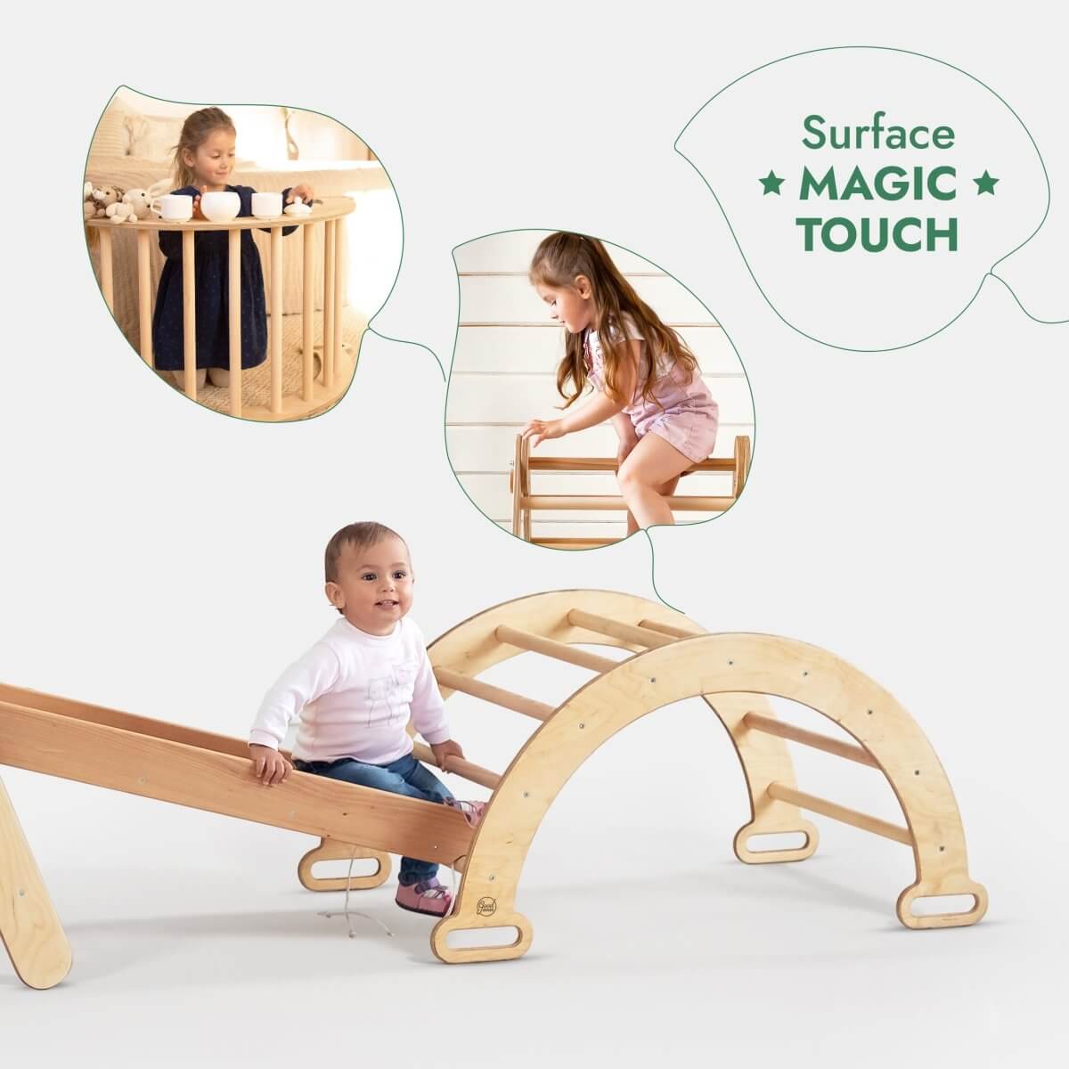 Goodevas 4 in 1 Montessori Climbing Set