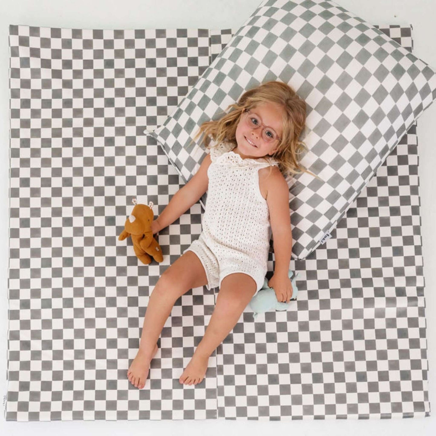 Toki Mats Checker Pepper Vegan Leather Mat