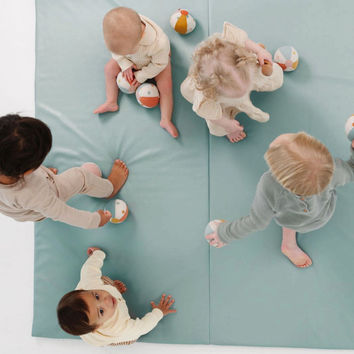 Toki Mats Sage Vegan Leather Play Mat