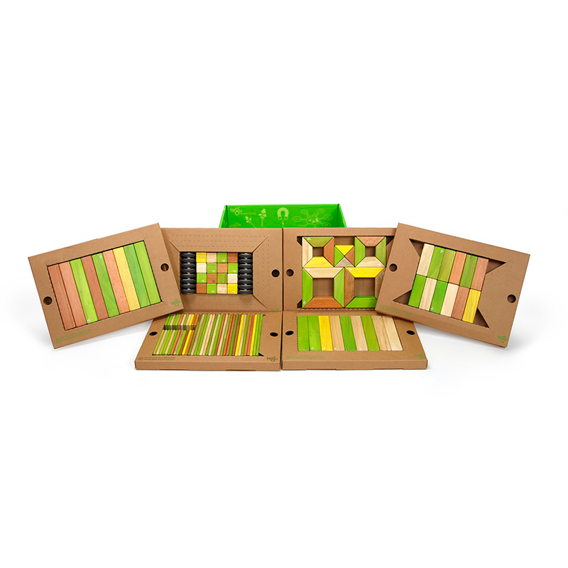 Tegu Magnetic Wooden Blocks 130 Pieces