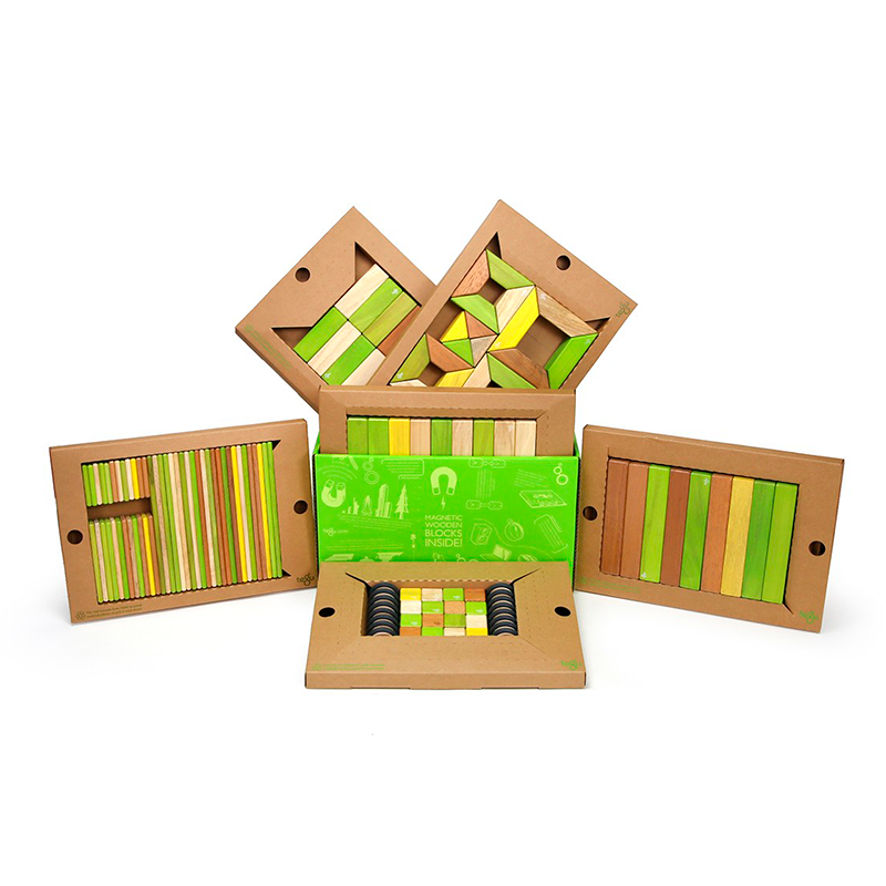 Tegu Magnetic Wooden Blocks 130 Pieces