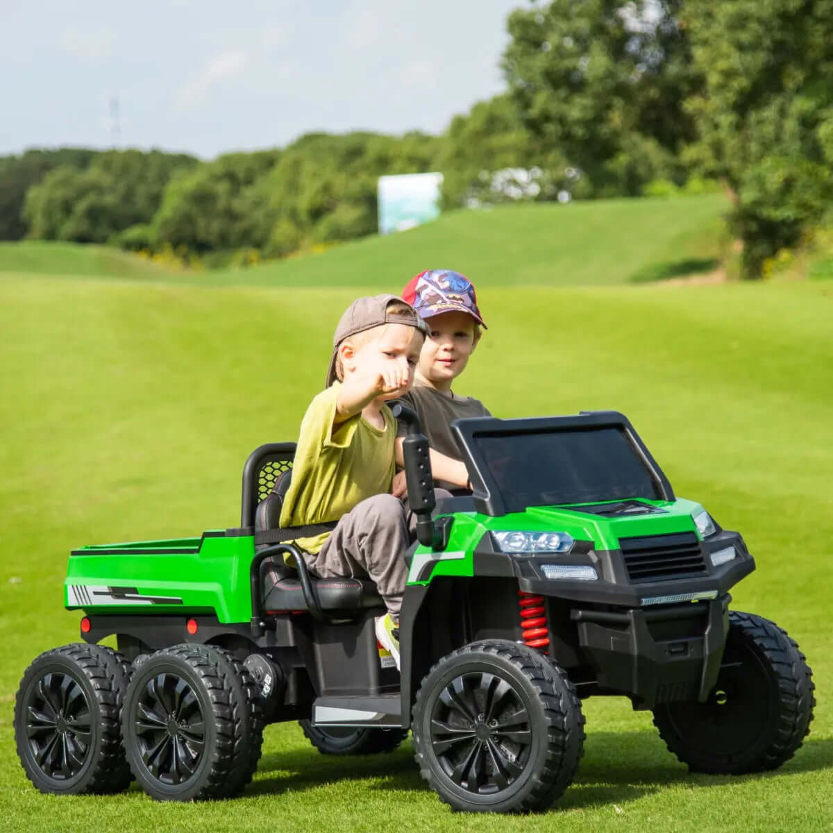 Freddo Toys Tractor with Dump Cart