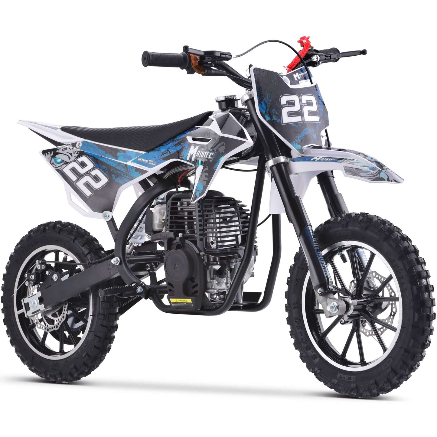 MotoTec Demon Kids Gas Dirt Bike