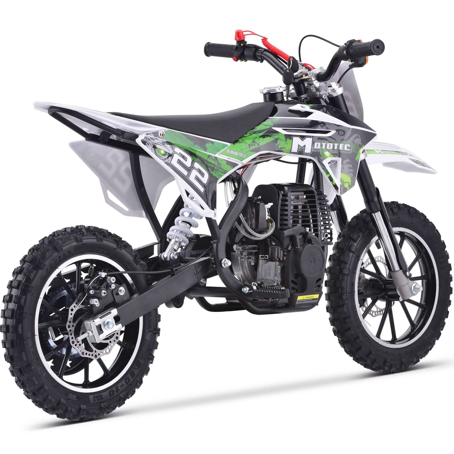 MotoTec Demon Kids Gas Dirt Bike