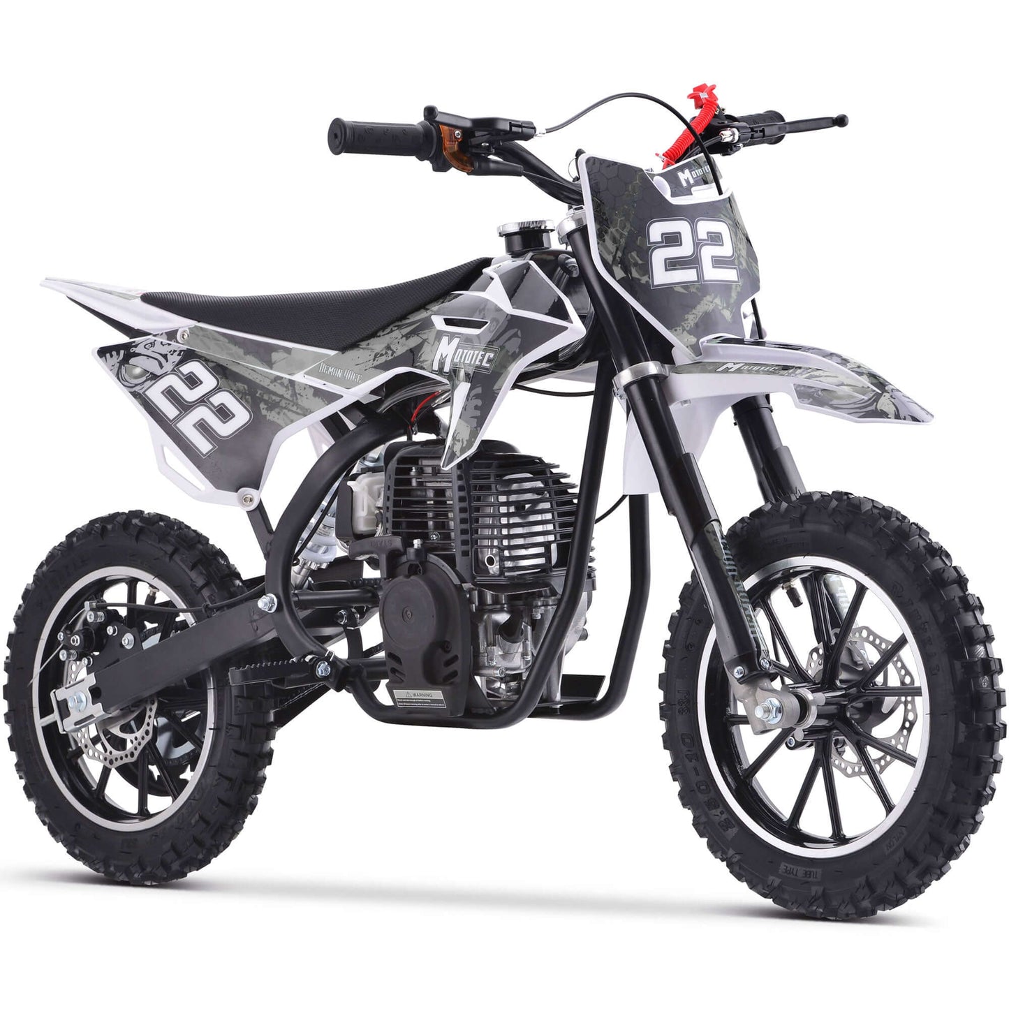 MotoTec Demon Kids Gas Dirt Bike