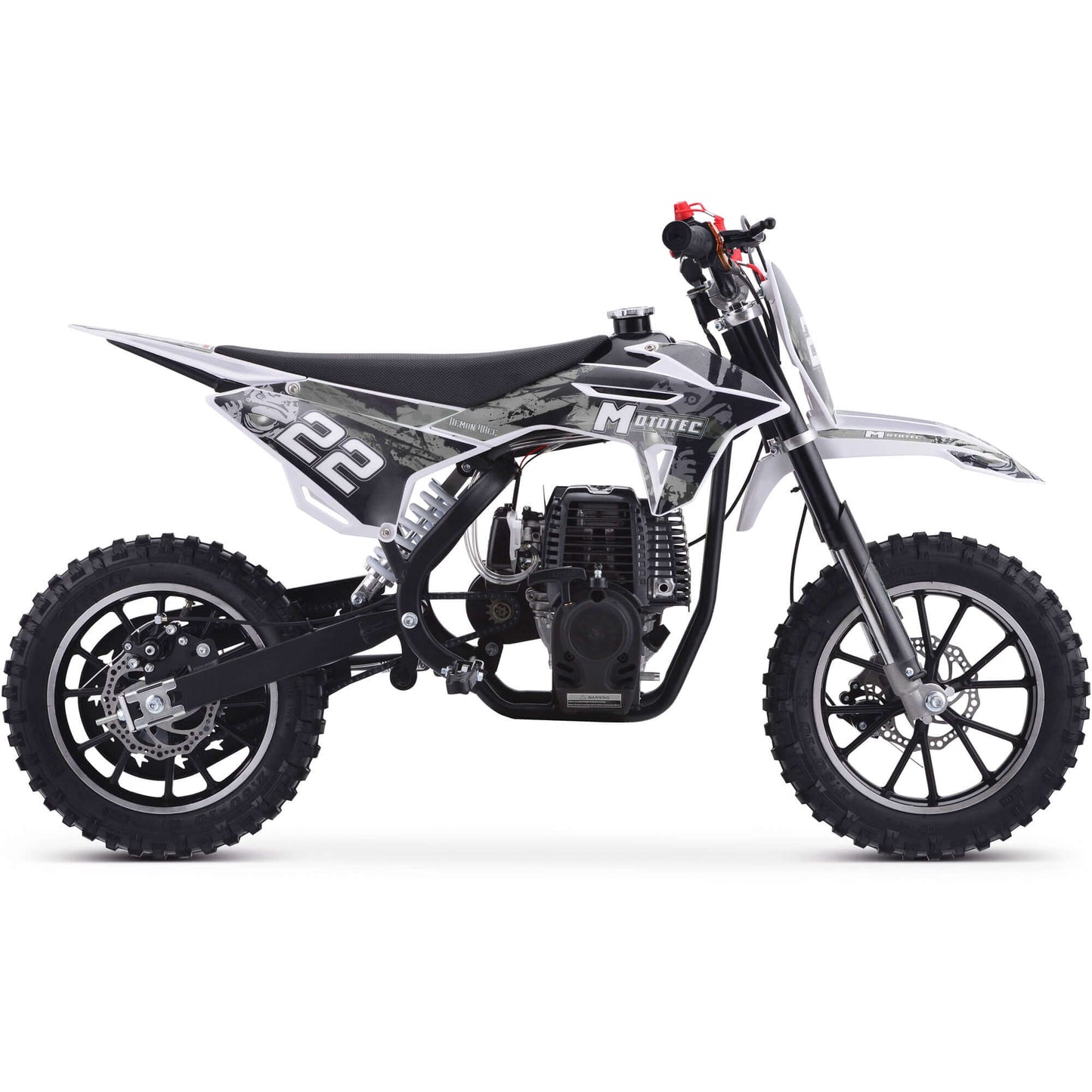 MotoTec Demon Kids Gas Dirt Bike