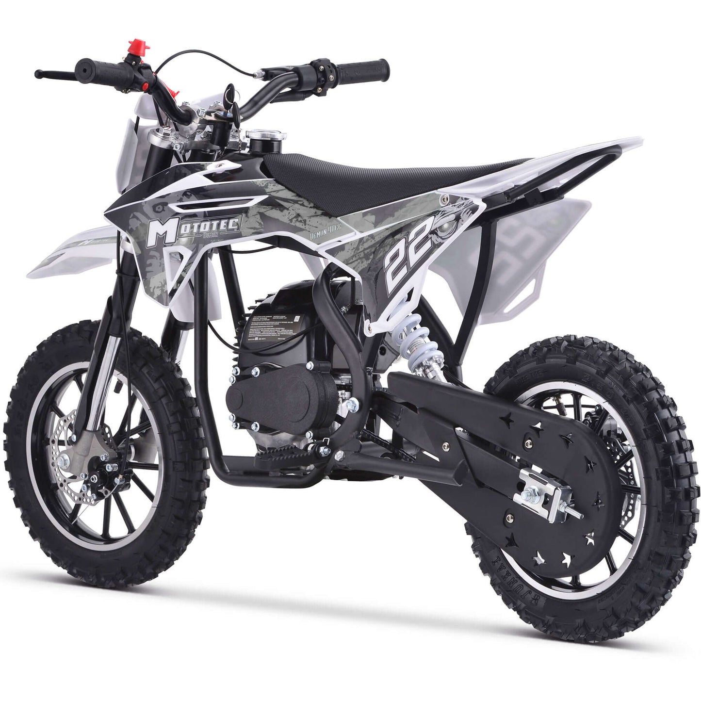 MotoTec Demon Kids Gas Dirt Bike