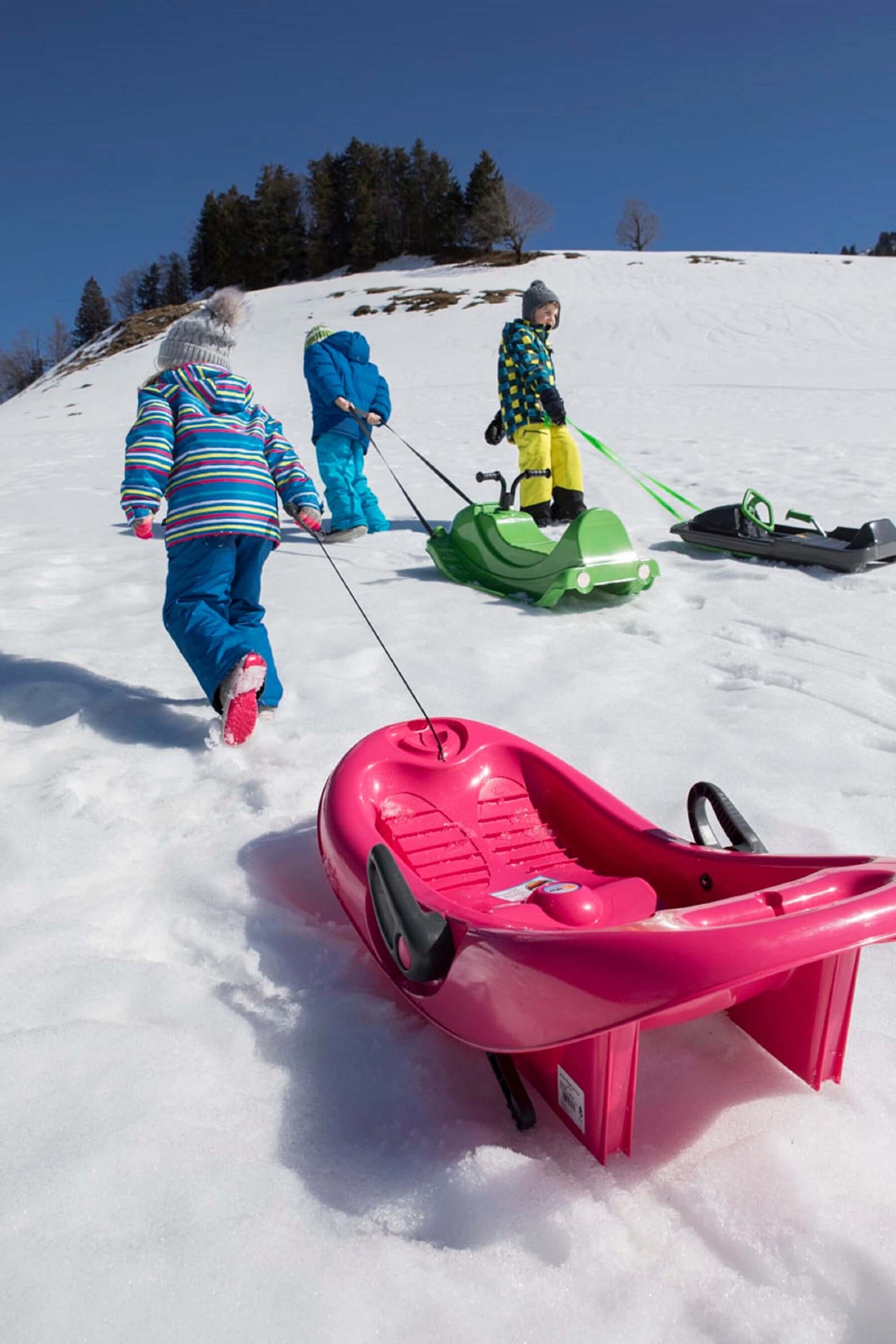 KHW Snow Flipper De Luxe Sled