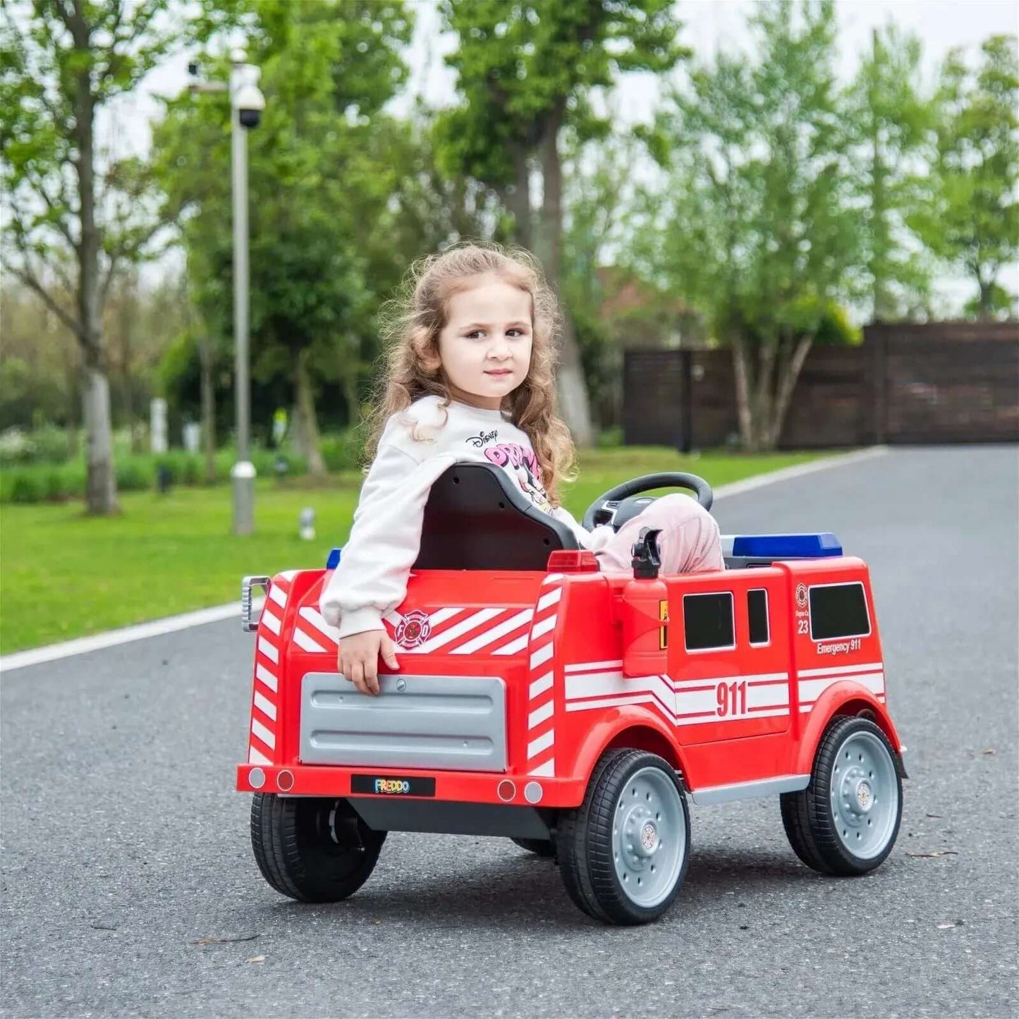 Freddo Toys Fire Truck Single Seater