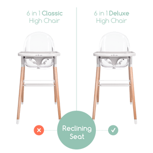 Children of Design 6 in 1 Deluxe High Chair