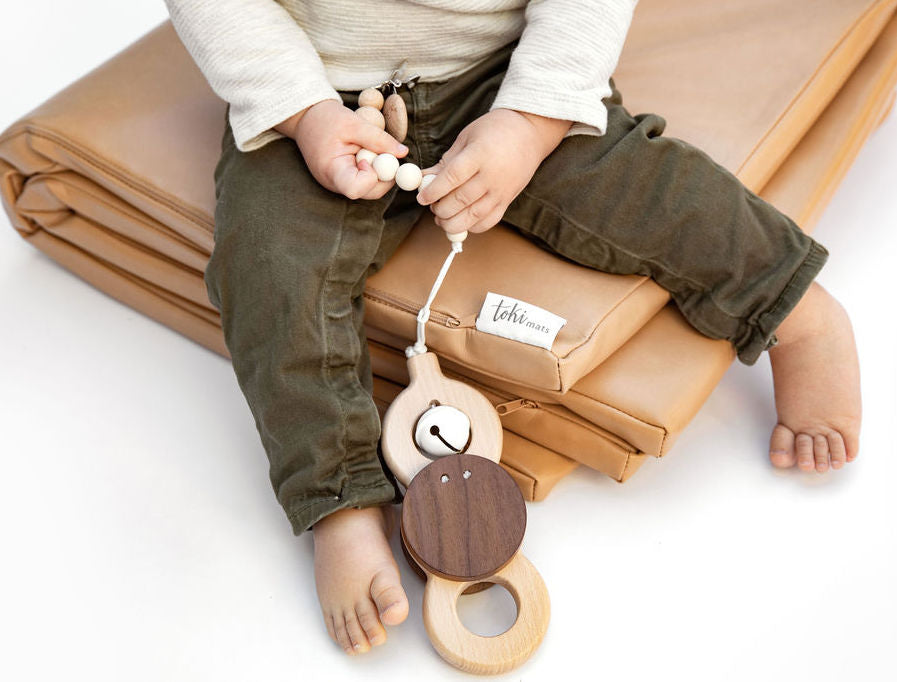Toki Mats Sand Vegan Leather Play Mat