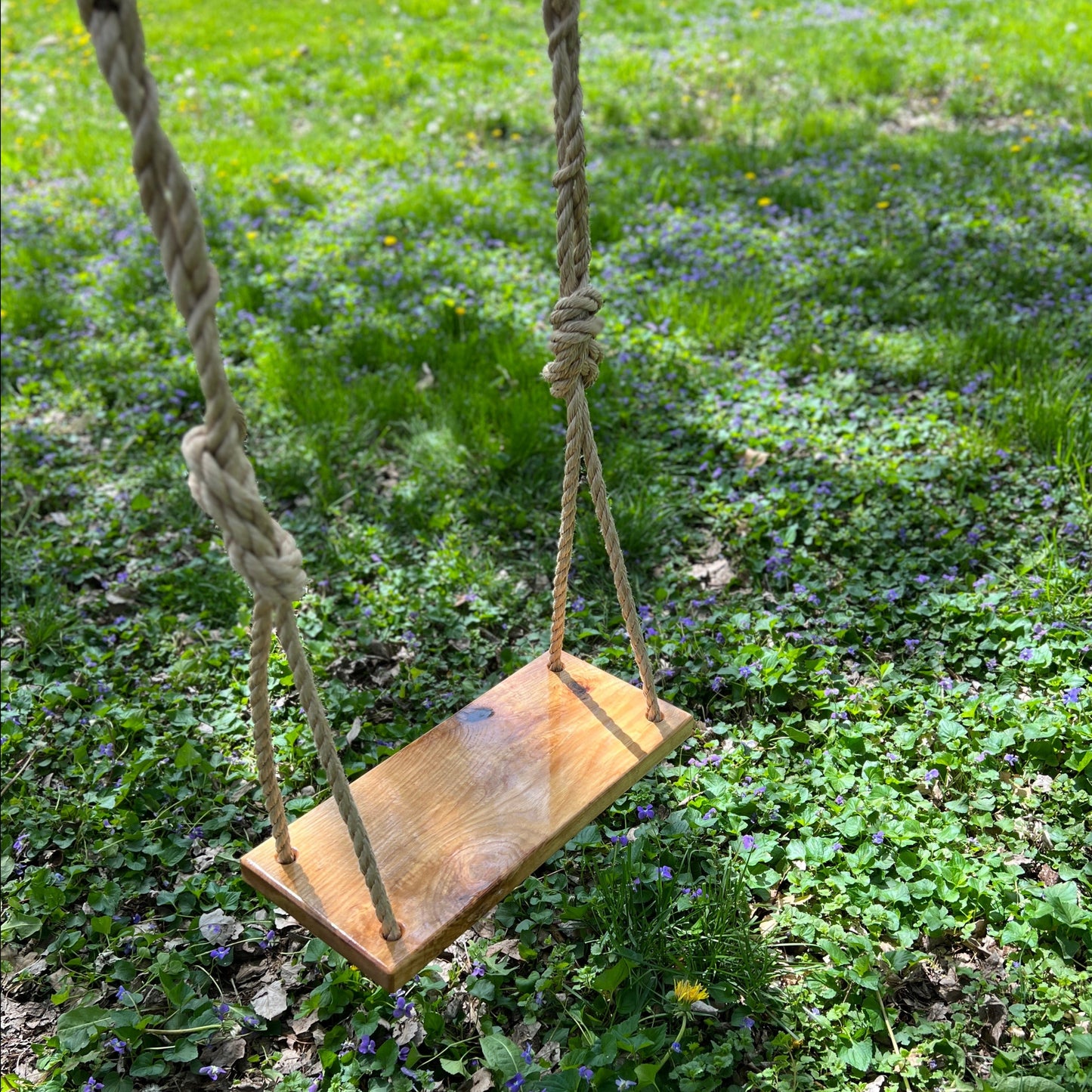Sweet Swinging Hickory Bench Swing