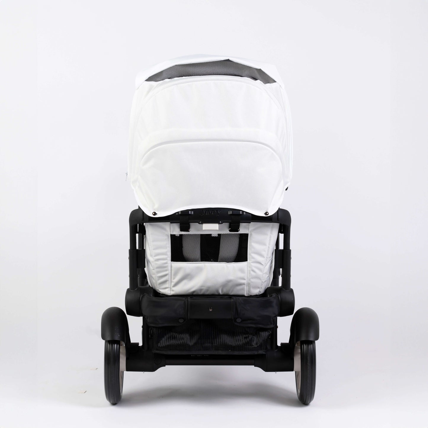 Joey Stroller Wagon Weekender White 2 Canopy Bundle