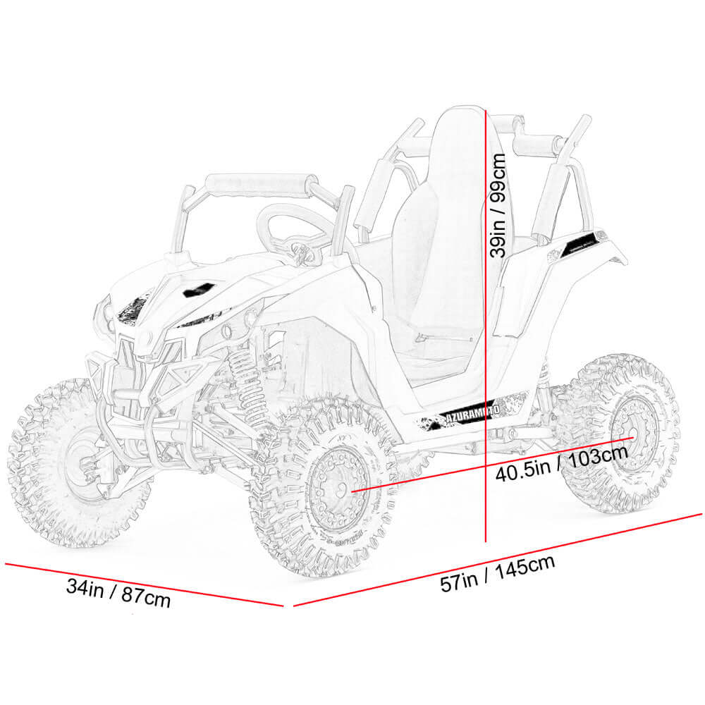 MotoTec Raider Kids UTV