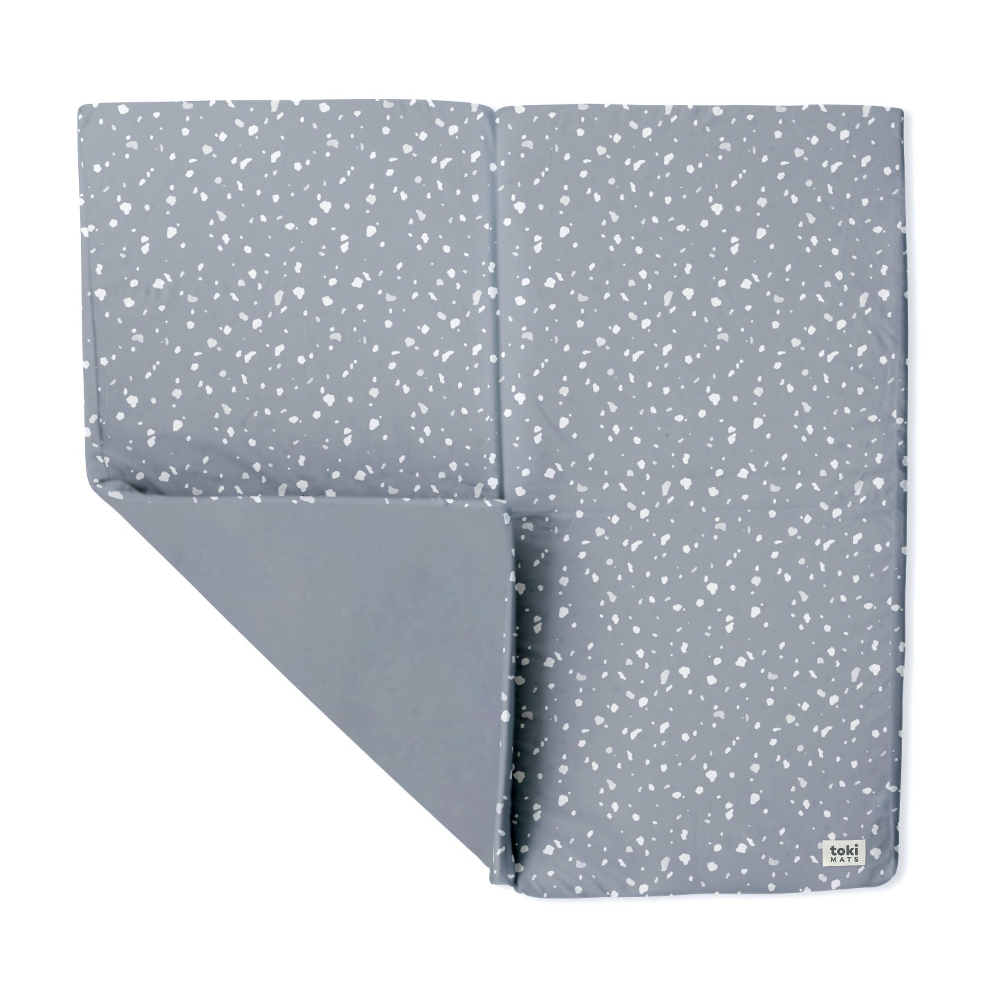 Toki Kids Terrazzo Slate Organic Cotton Mat