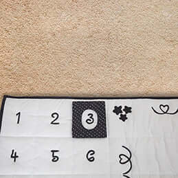 Role Play Kids Baby Milestone Mat