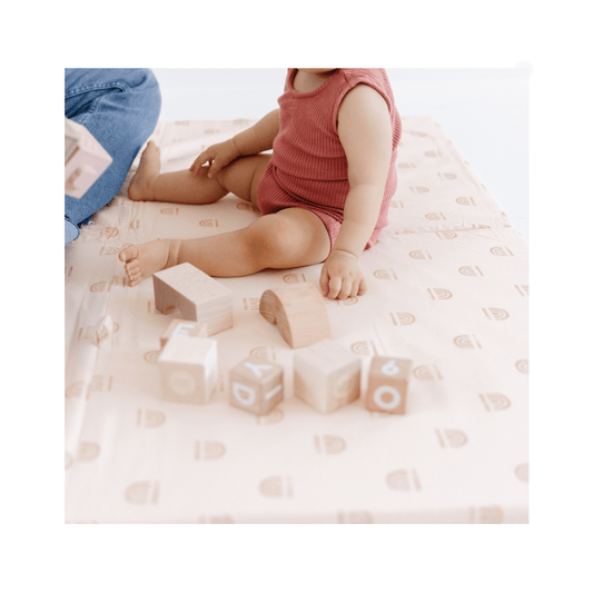 Toki Mats Rainbow Peach Play Mat