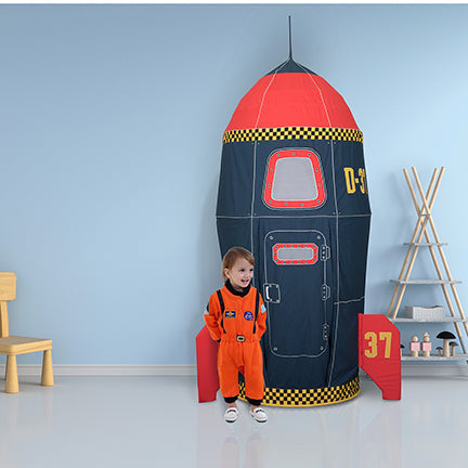 Role Play Kids Rocket Ship Play Tent