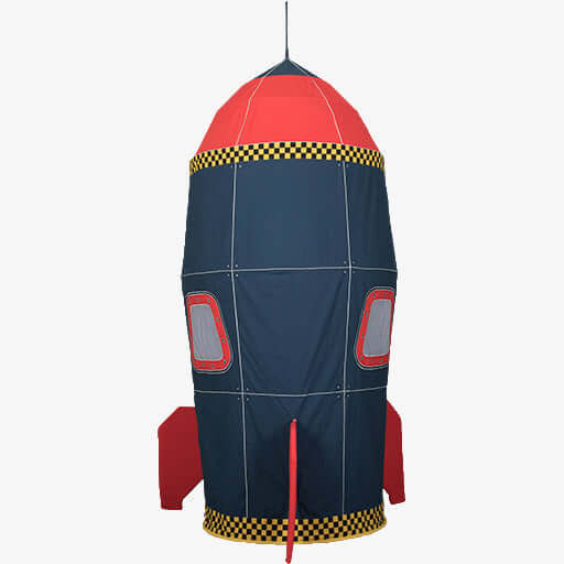 Role Play Kids Rocket Ship Play Tent